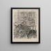 Construire des moteurs pour les alliés - Joseph Pennell — framed artwork on a wall