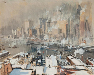 Port of New York - Joseph Pennell — artwork view