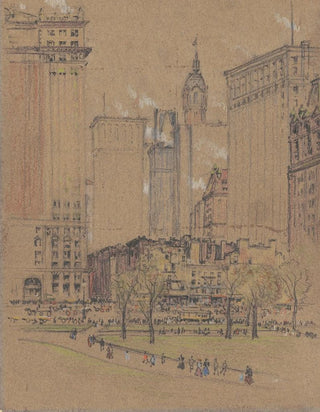 Joseph Pennell - New Yorkthe Old and the New.webp