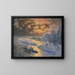 Reflective River - Joseph Pennell — framed artwork on a wall
