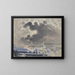 Storms on the Horizon - Joseph Pennell — framed artwork on a wall