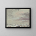 The Port and the Statue of Liberty - Joseph Pennell — framed artwork on a wall