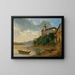 Château de Persenbeug - Joseph Rebell — framed artwork on a wall