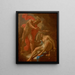 Jupiter and Semele - Joseph Redl — framed artwork on a wall