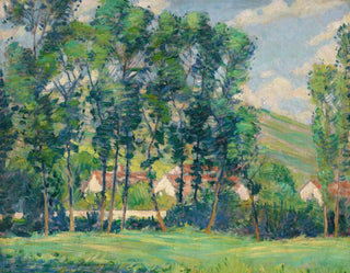 Red Roofs - Joseph Rodefer DeCamp — artwork view