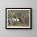Stable - Joseph Scholz — framed artwork on a wall