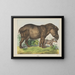 Tapir - Joseph Scholz — framed artwork on a wall
