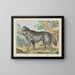 Wolf - Joseph Scholz — framed artwork on a wall