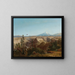 View of the Atacama Desert in Chile with Licancabur Volcano in the background - Joseph Selleny — framed artwork on a wall