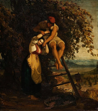 Joseph Severn - Italian Woman And Her Daughter.webp