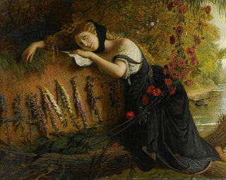 Ophelia - Joseph Severn — artwork view