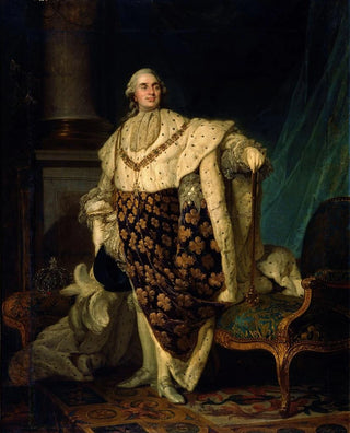 Joseph Siffred Duplessis - Louis XVI in Coronation Robes.webp