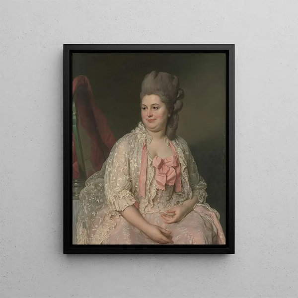 Madame de Saint-Morys Éléonore Élisabeth Angélique de Beauterne 1742 1824 - Joseph Siffred Duplessis — framed artwork on a wall