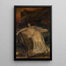 Polyxène sur le bûcher d'Achille - Joseph Stallaert — framed artwork on a wall