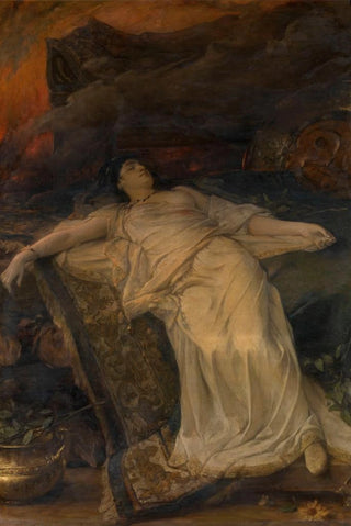 Polyxène sur le bûcher d'Achille - Joseph Stallaert — artwork view