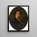 The painter Constant Wauters - Joseph Stallaert — framed artwork on a wall