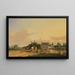 Buckenham Ferry on the River Yare Norfolk - Joseph Stannard — framed artwork on a wall