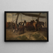 Horses and donkeys for rent - Joseph Stevens — framed artwork on a wall