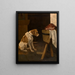 The Torment of Tantalus - Joseph Stevens — framed artwork on a wall