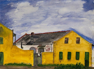 House yellow - Joseph Thomas Williams — artwork view