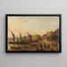 Quai de Chelsea, London - Joseph Tonneau — framed artwork on a wall