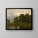 Landscape Painting - Joseph Van Luppen — framed artwork on a wall