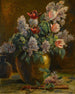 W of a floral still life - Joseph W. Gies — artwork view