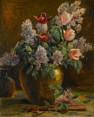 Joseph W Gies - A floral still life.webp