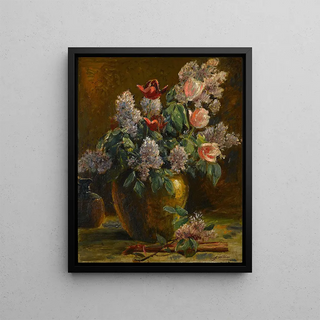Joseph W Gies - A floral still life.webp