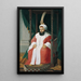 Sultan Sélim III - Joseph Warnia-Zarzecki — framed artwork on a wall