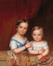 Portrait of two children from the Clemens Bachofen von Echt family - Joseph Weidner — artwork view