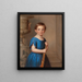 Portrait of a Young Man from the Clemens Bachofen von Echt Family - Joseph Weidner — framed artwork on a wall