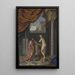 Pygmalion and Galatea - Joseph Werner — framed artwork on a wall