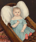 Baby in a Wicker Basket - Joseph Whiting Stock — artwork view