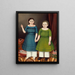 Marie and Francis Wilcox - Joseph Whiting Stock — framed artwork on a wall