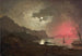 View of Vesuvius from Posillipo, Naples - Joseph Wright of Derby — artwork view