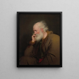 Joseph Wright of Derby - An old man.webp