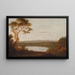 Lake Albano - Joseph Wright de Derby — framed artwork on a wall