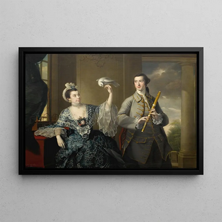 Joseph Wright of Derby - Mr and Mrs William Chase.webp