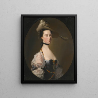 Joseph Wright of Derby - Portrait Of A Lady.webp