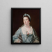 Portrait of the Honorable Mrs. Boyle - Joseph Wright of Derby — framed artwork on a wall