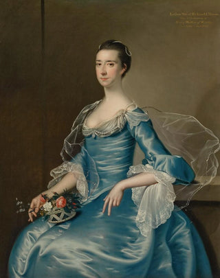 Joseph Wright of Derby - Portrait of Esther Ellison ne Walker.webp