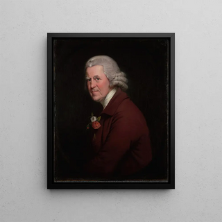 Joseph Wright of Derby - Portrait of Old John Head Waiter at the Kings Head Inn in Derby.webp