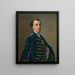 Portrait of Sampson Copestake by Kirk Langley - Joseph Wright of Derby — framed artwork on a wall