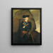 Portrait of a Gentleman - Joseph Wright of Derby — framed artwork on a wall