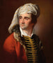 Portrait of a gentleman in a red coat bordered with fur - Joseph Wright of Derby — artwork view