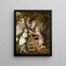 The children Synnot - Joseph Wright of Derby — framed artwork on a wall