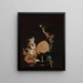 Two boys with a bladder - Joseph Wright of Derby — framed artwork on a wall