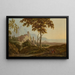 Vue de San Felice Circeo près de Gaeta - Joseph Wright de Derby — framed artwork on a wall