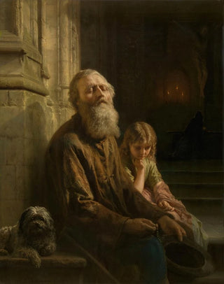 Josephus Laurentius Dyckmans - The Blind Beggar.webp